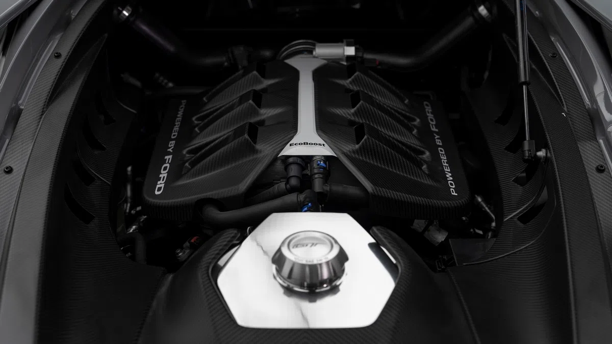 2020 Ford GT engine
