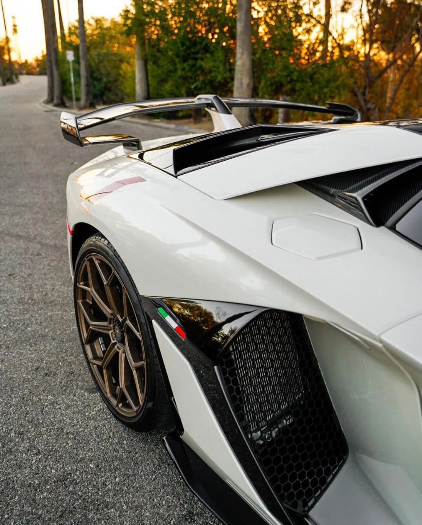 2020 Lamborghini Aventador SVJ Roadster for sale, exterior, White