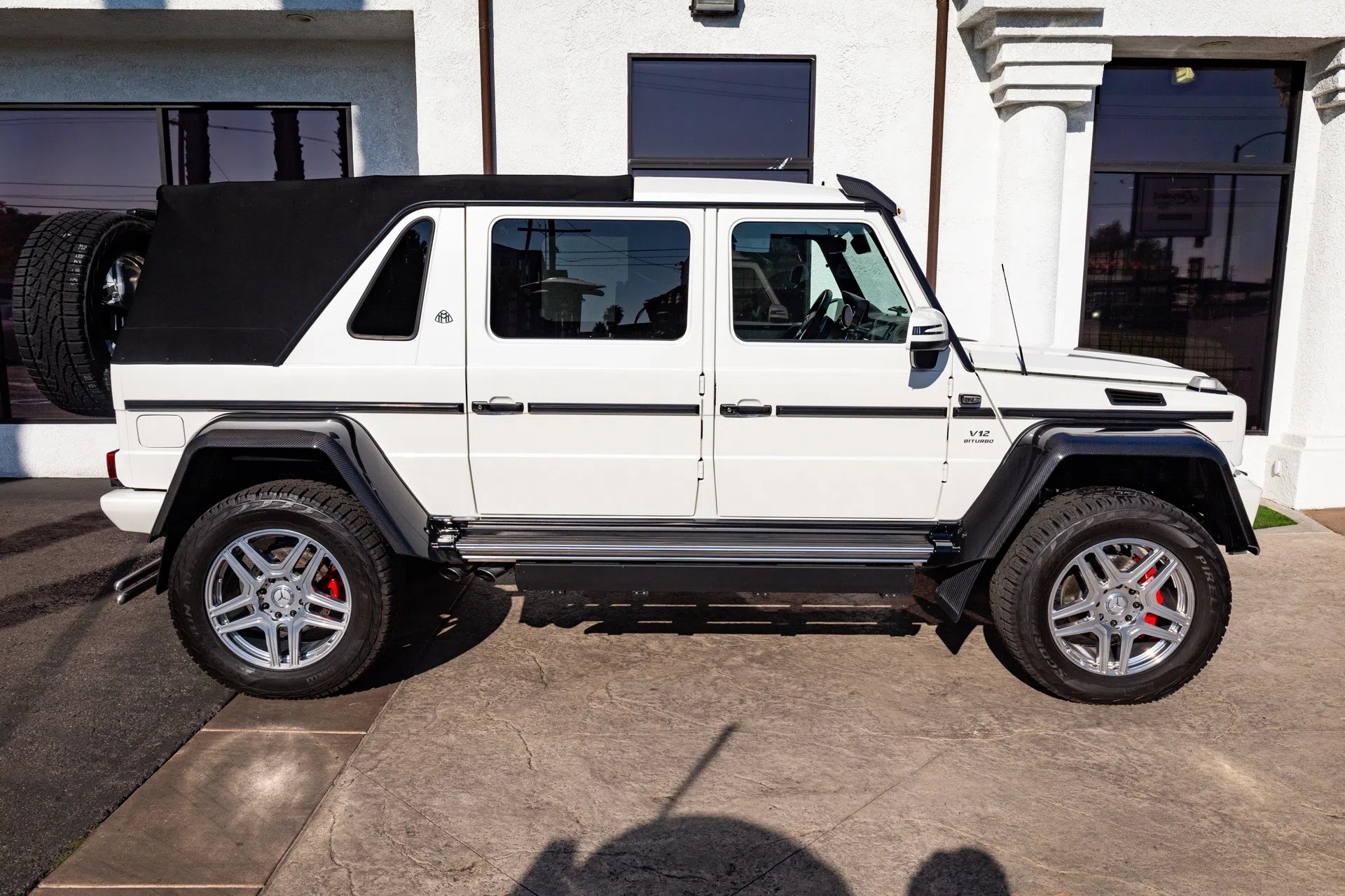 2018 Mercedes-Maybach G 650 Landaulet for sale, exterior, White