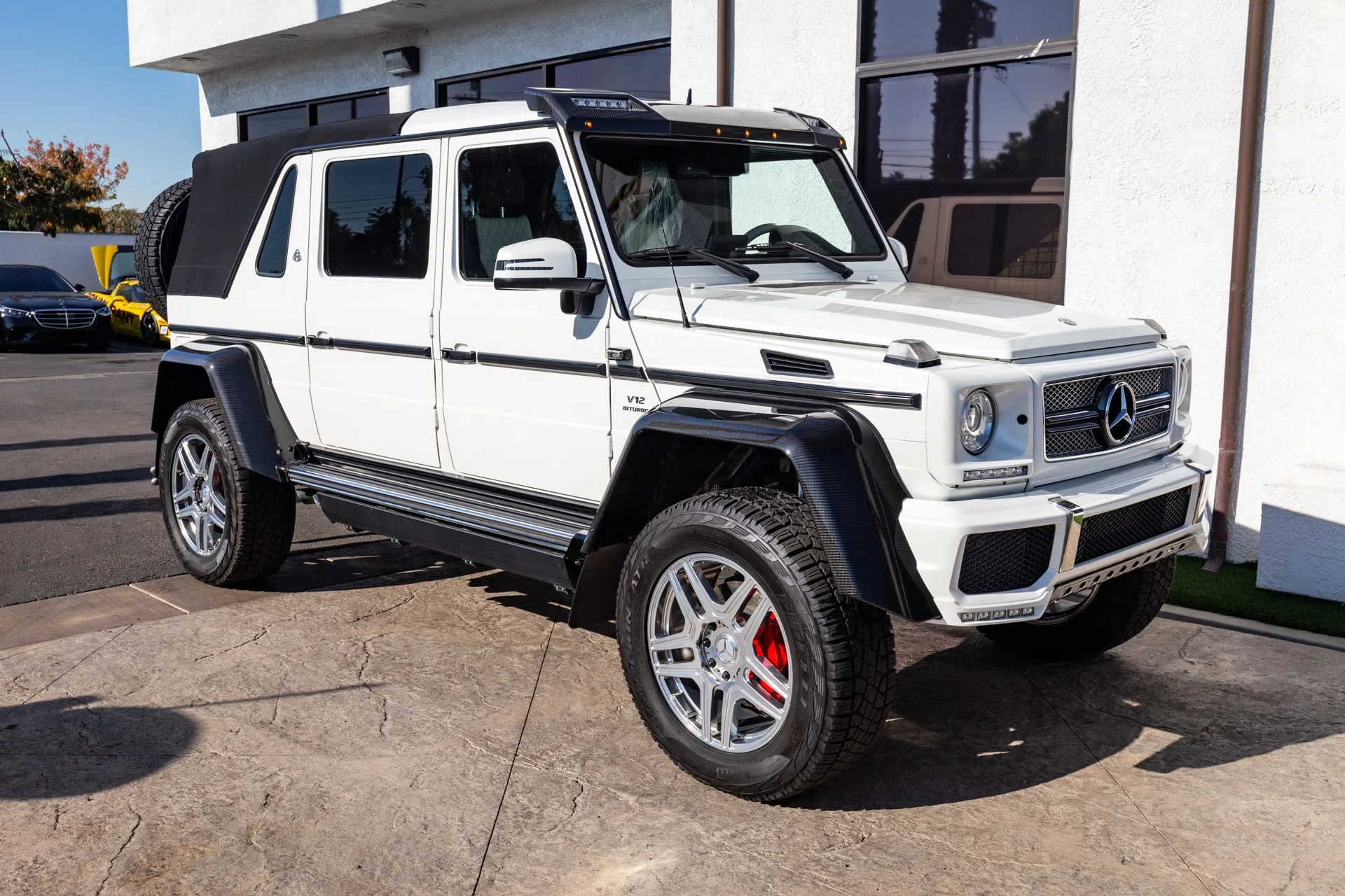 2018 Mercedes-Maybach G 650 Landaulet for sale, exterior, White
