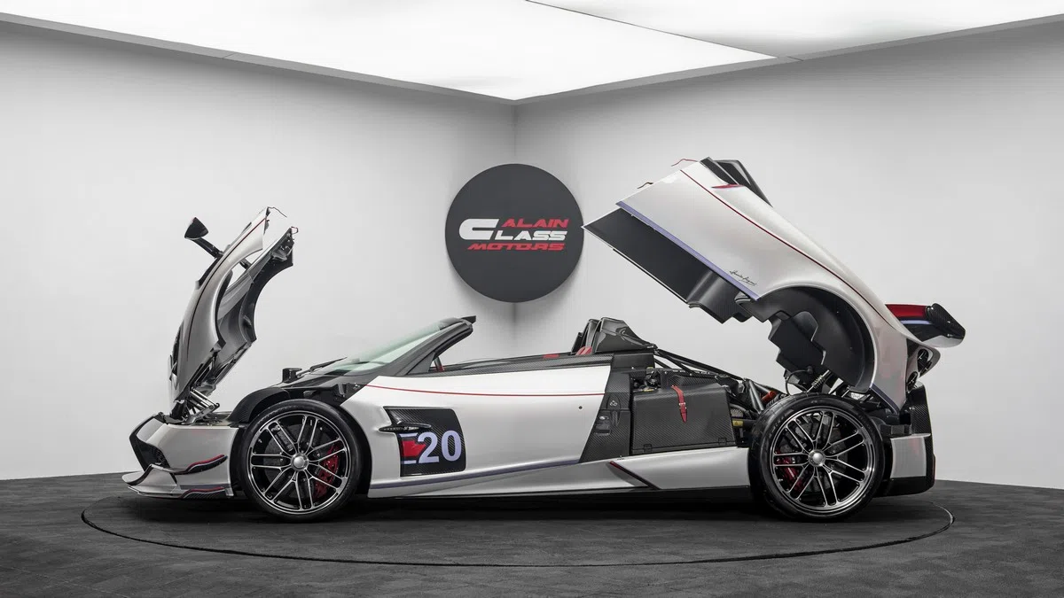 2020 Pagani Huayra Roadster BC for sale, exterior, White