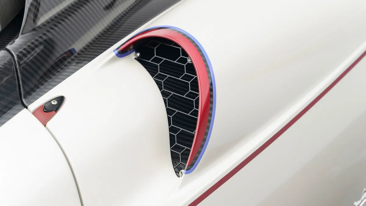 2020 Pagani Huayra Roadster BC, detail