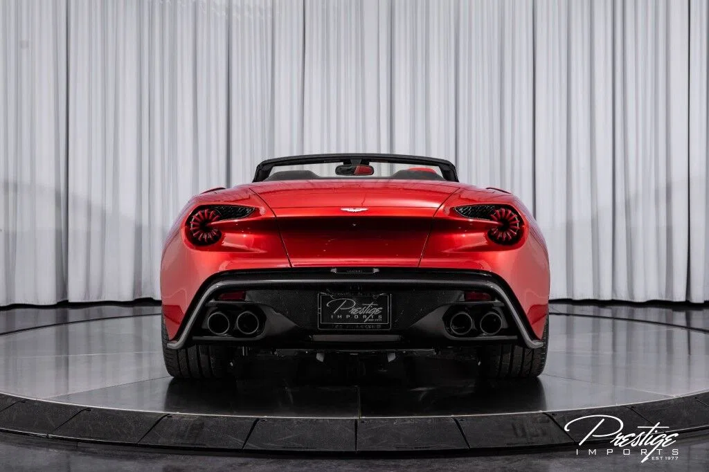 2018 Aston Martin Vanquish Zagato Volante for sale, exterior, Volcano Red Metallic