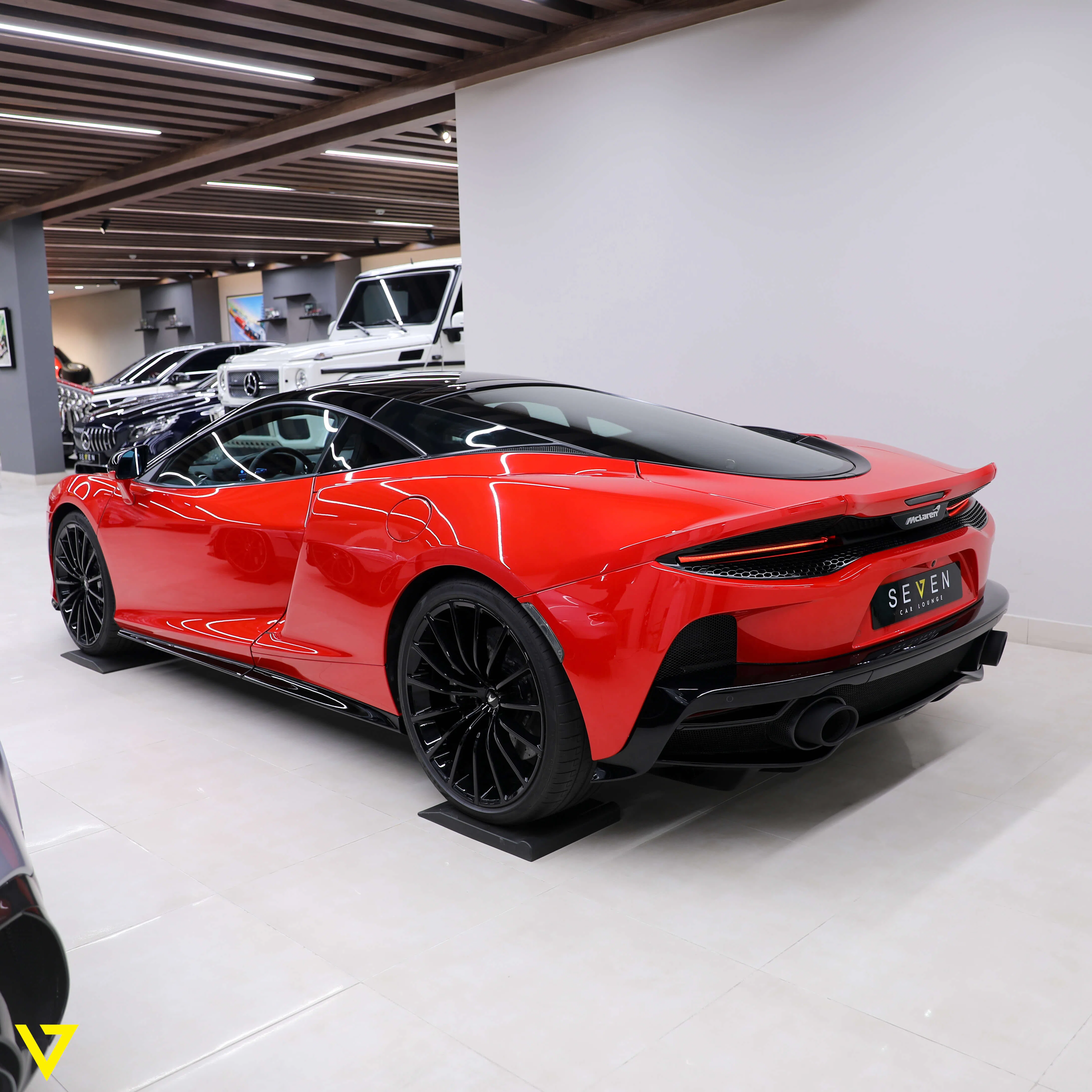 McLaren GT for sale, exterior, Red