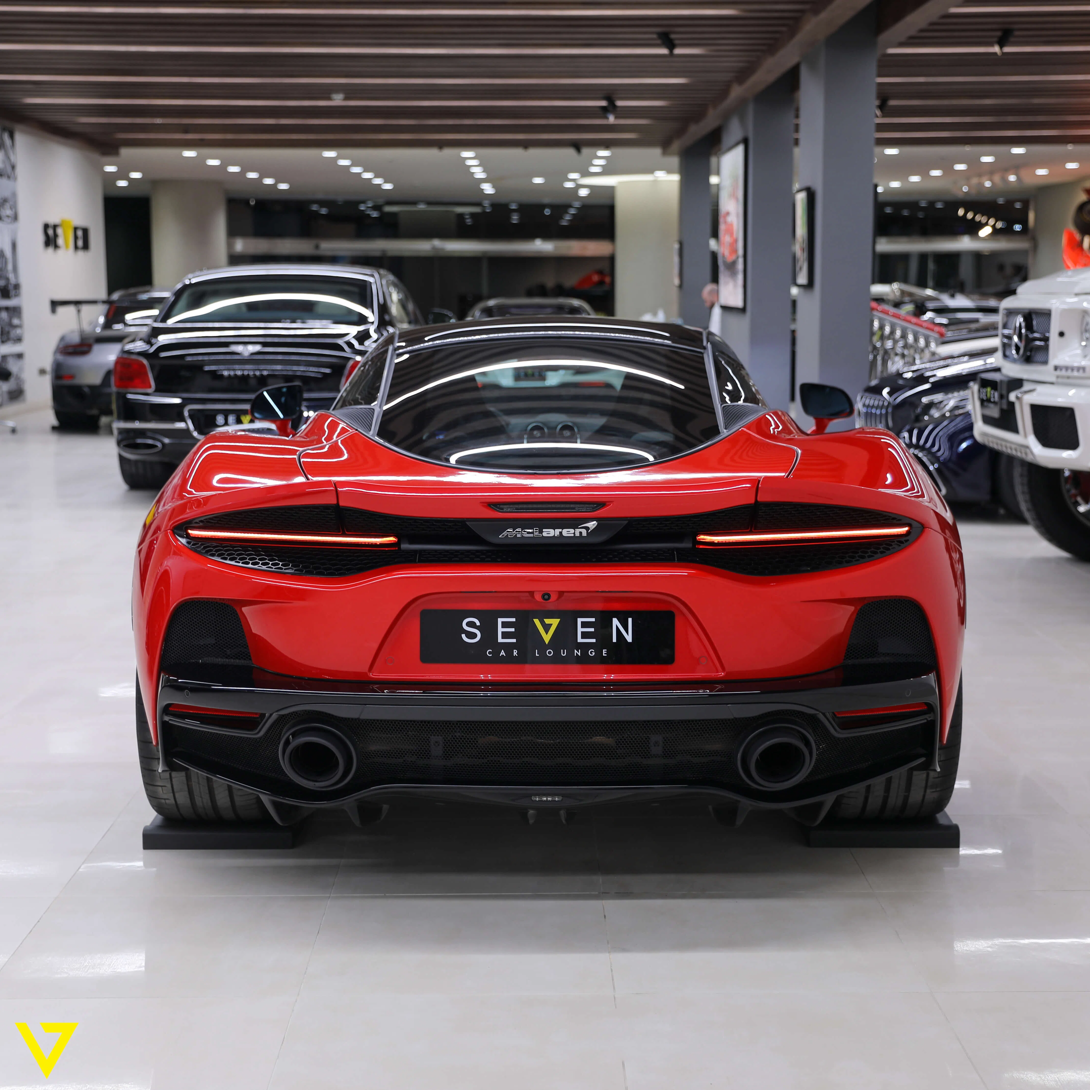 McLaren GT for sale, exterior, Red