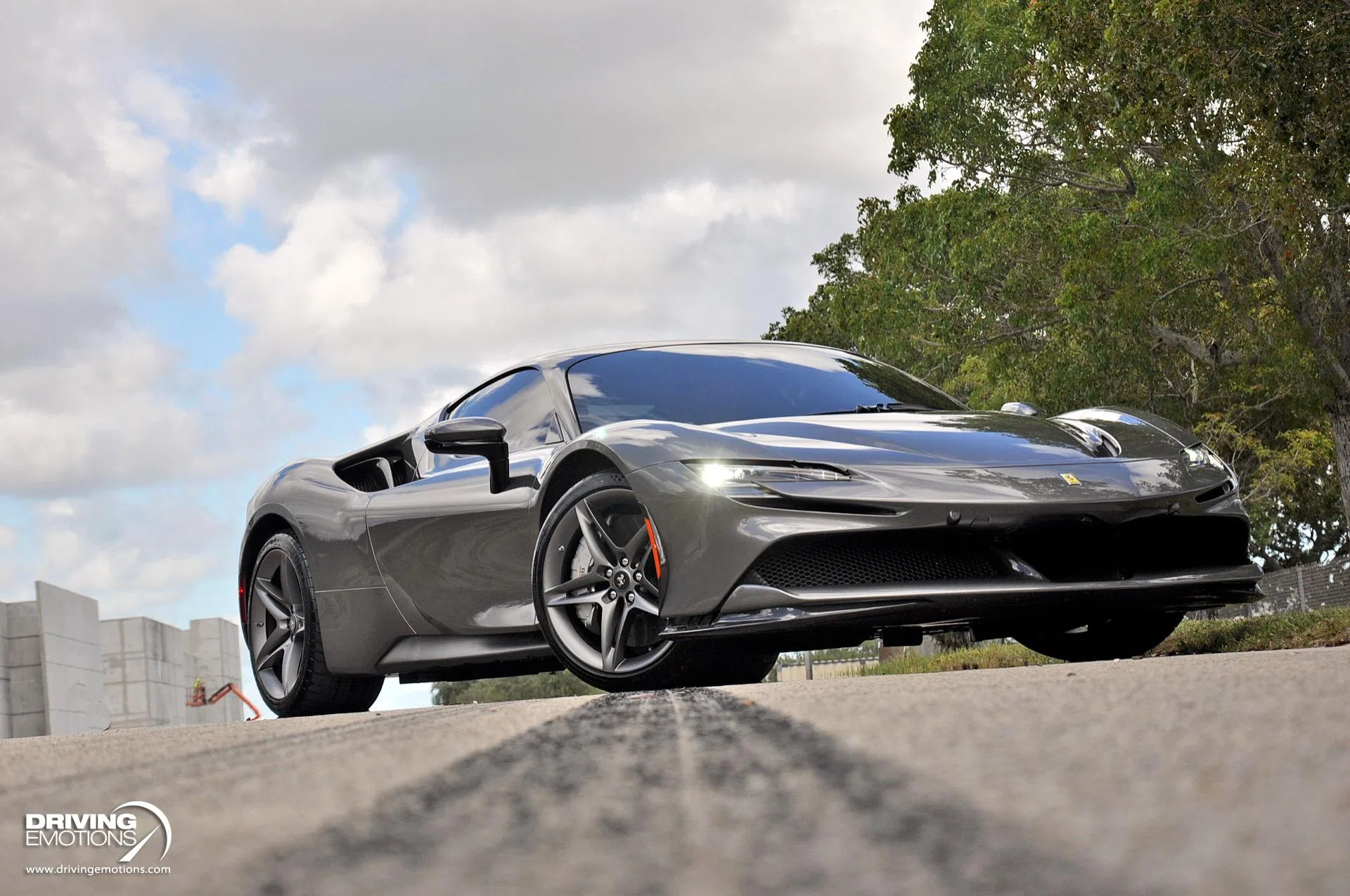 2022 Ferrari SF90 Stradale for sale, exterior, Grigio Ferro Metallic