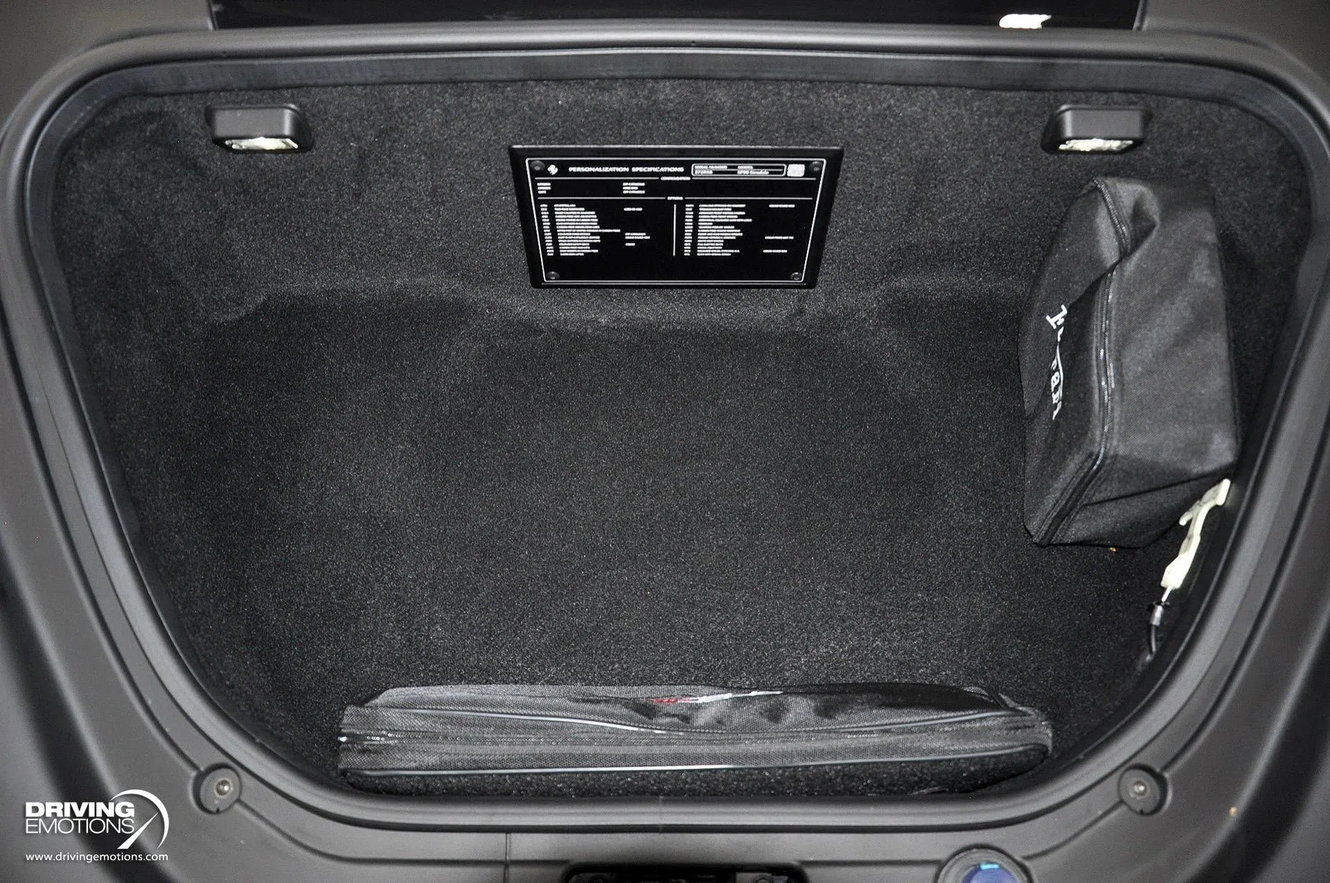 2022 Ferrari SF90 Stradale trunk