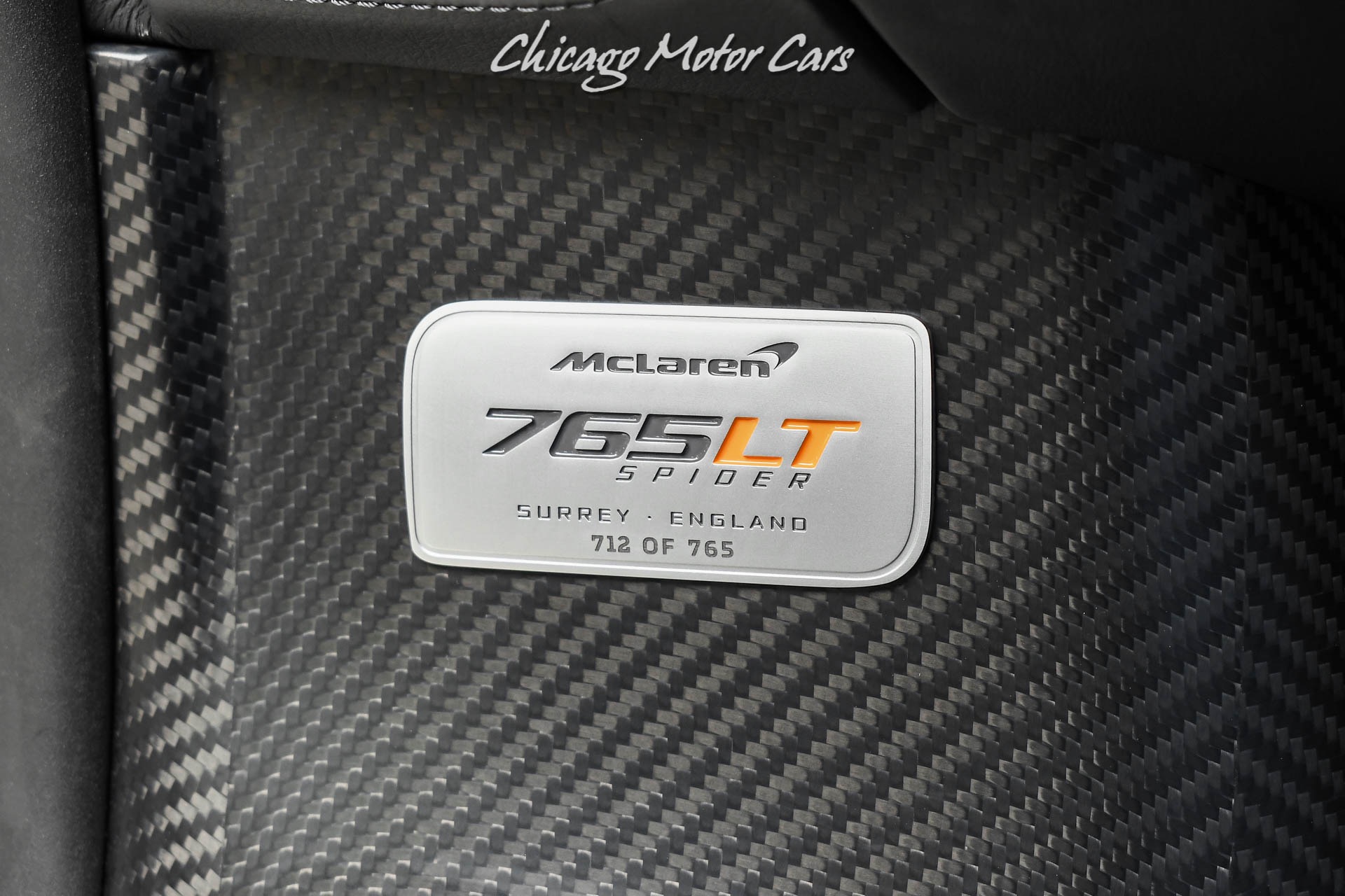 2022 MCLAREN 765LT SPIDER, 8/19