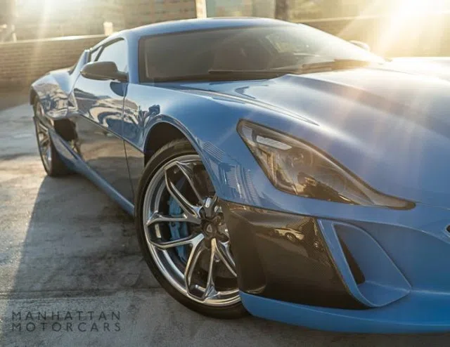 2019 Rimac Concept One for sale, exterior, BLUE