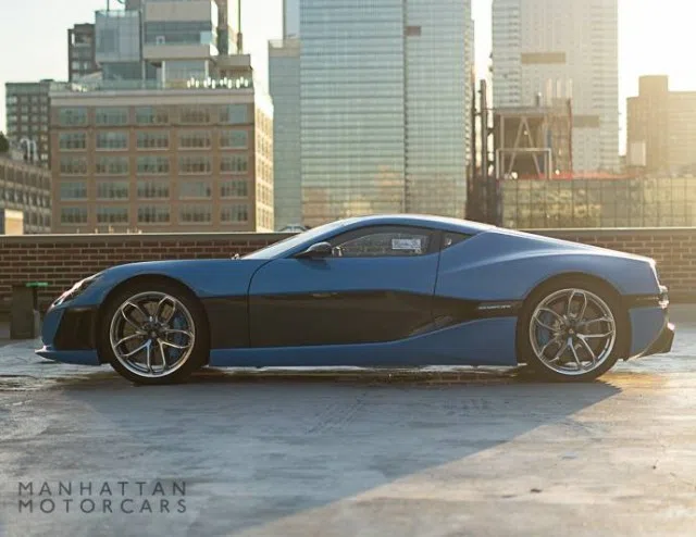 2019 Rimac Concept One for sale, exterior, BLUE
