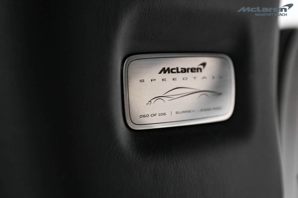 2020 McLaren Speedtail, 18/19