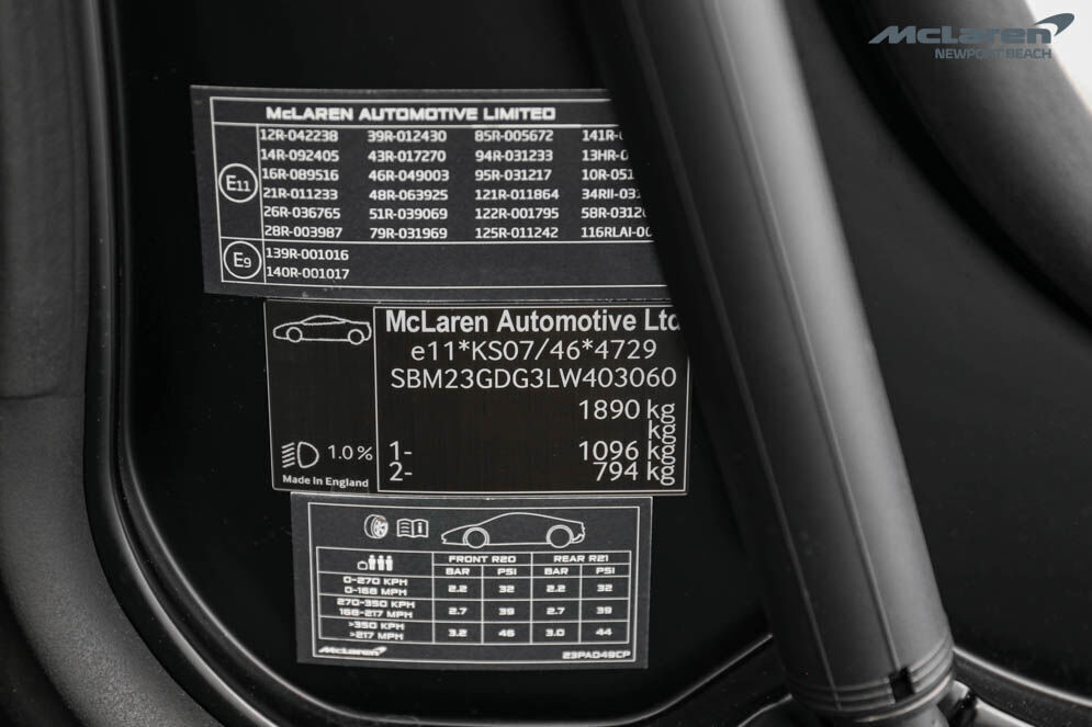 2020 McLaren Speedtail, 19/19