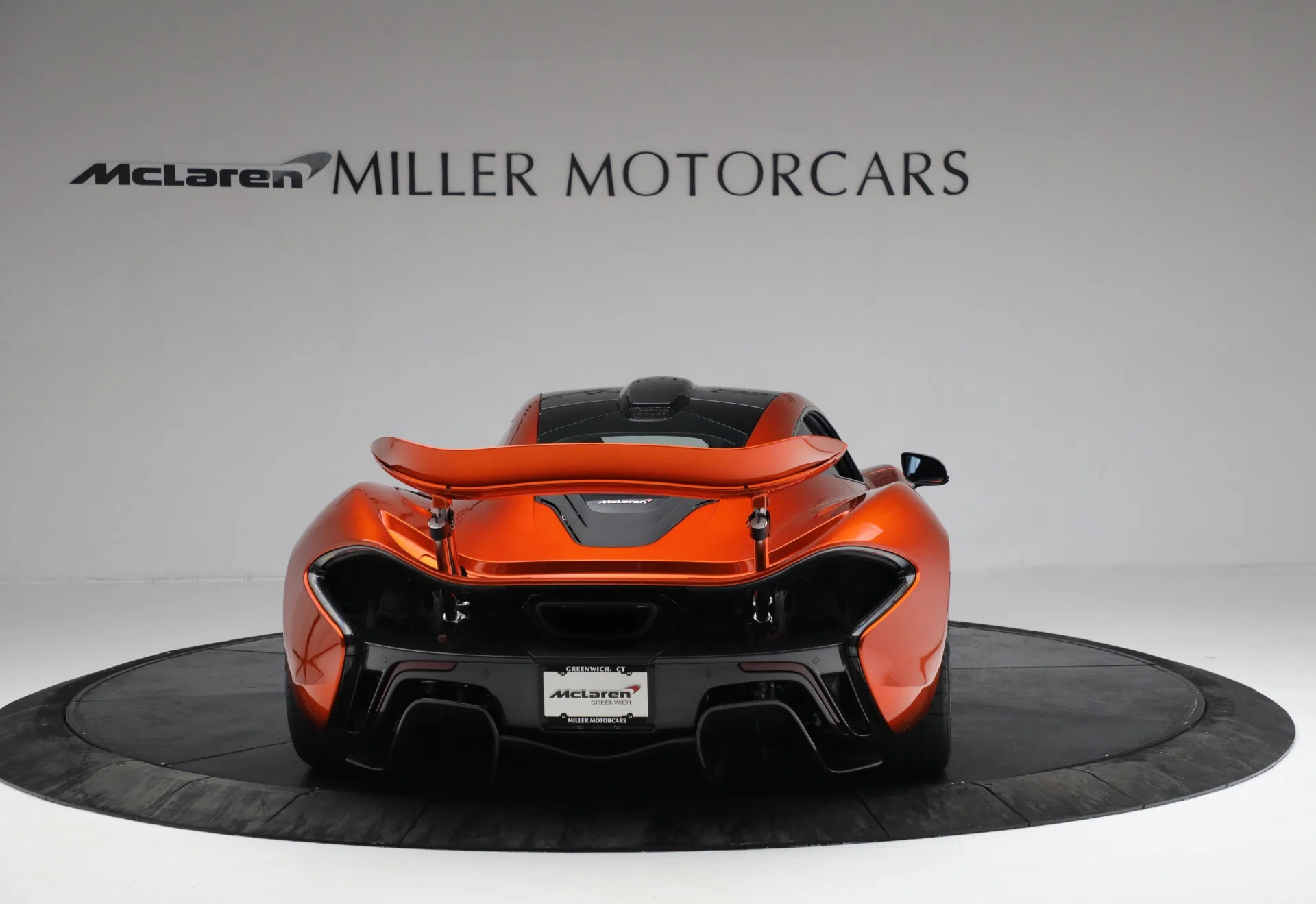 2015 McLaren P1 for sale, exterior, Volcano Orange