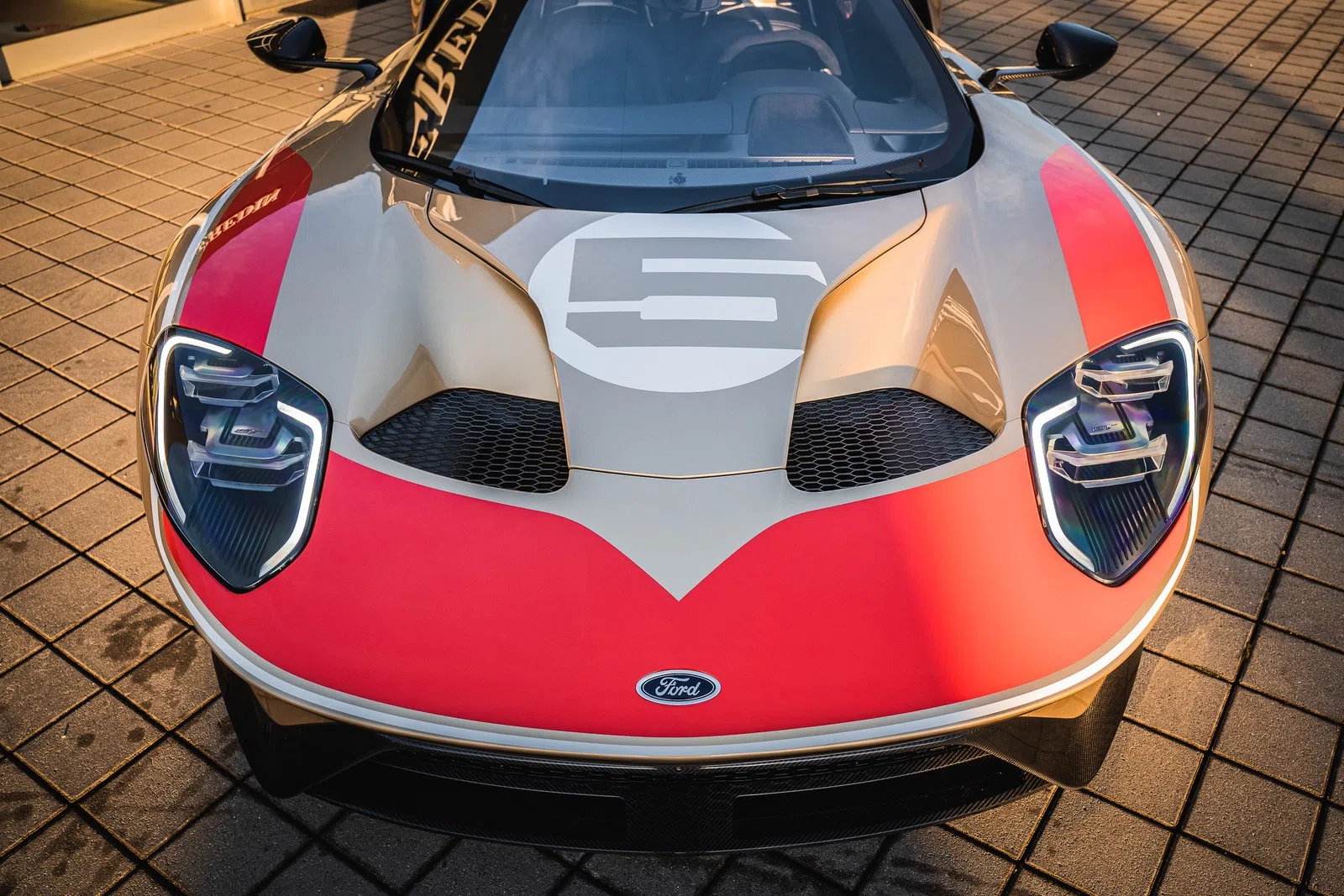 2022 Ford GT Heritage Edition Limited for sale, exterior, Holmann Moody Gold