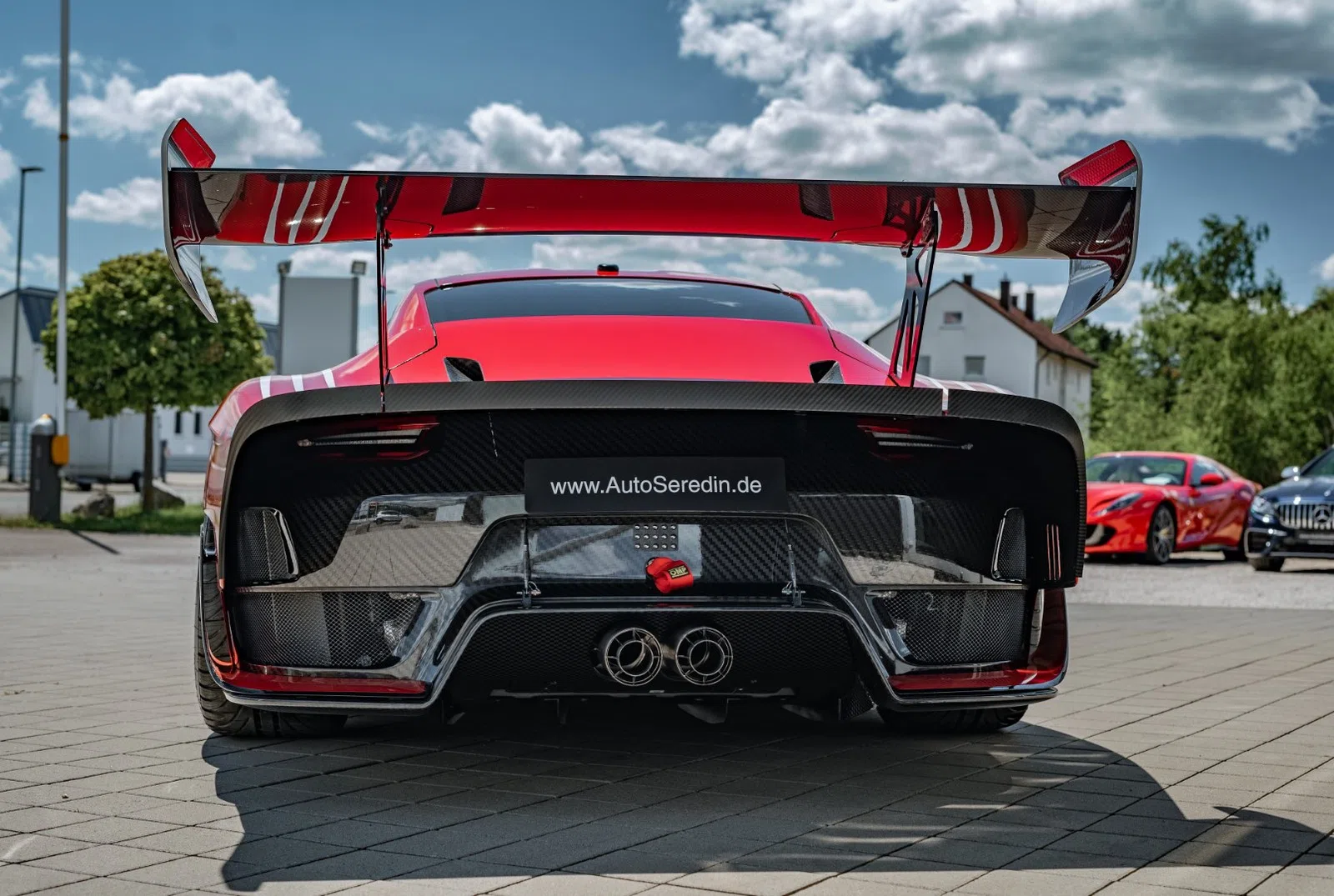 Porsche 935 Moby Dick for sale, exterior, Salzburg Rot
