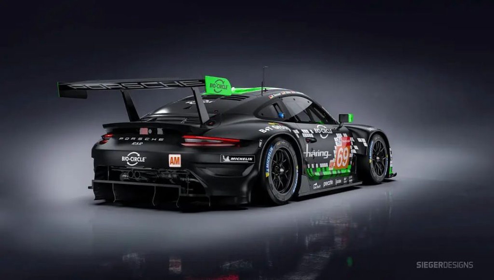 2021 Porsche 911 RSR Prototype GTE Le Mans, 7/7