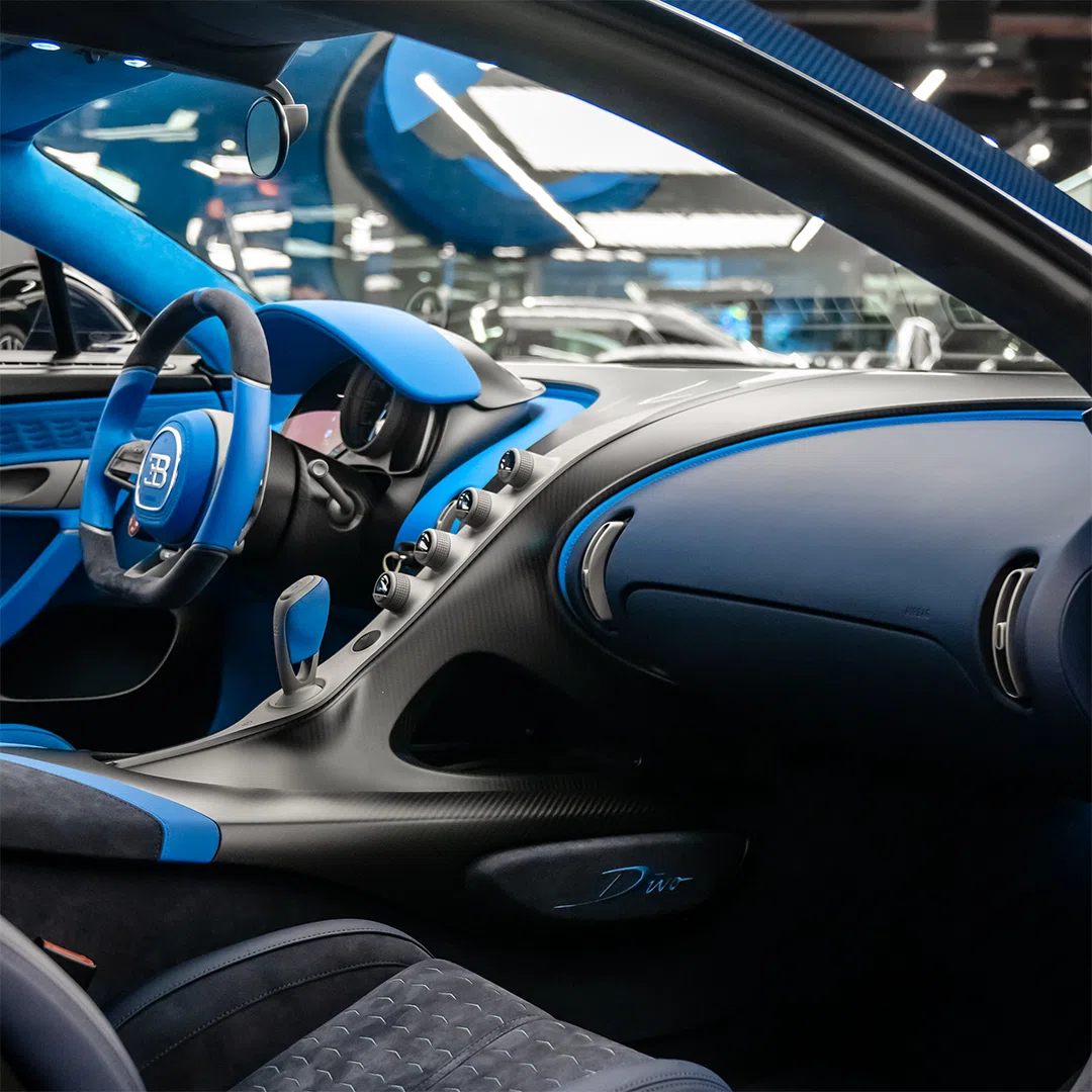 2022 Bugatti Divo interior