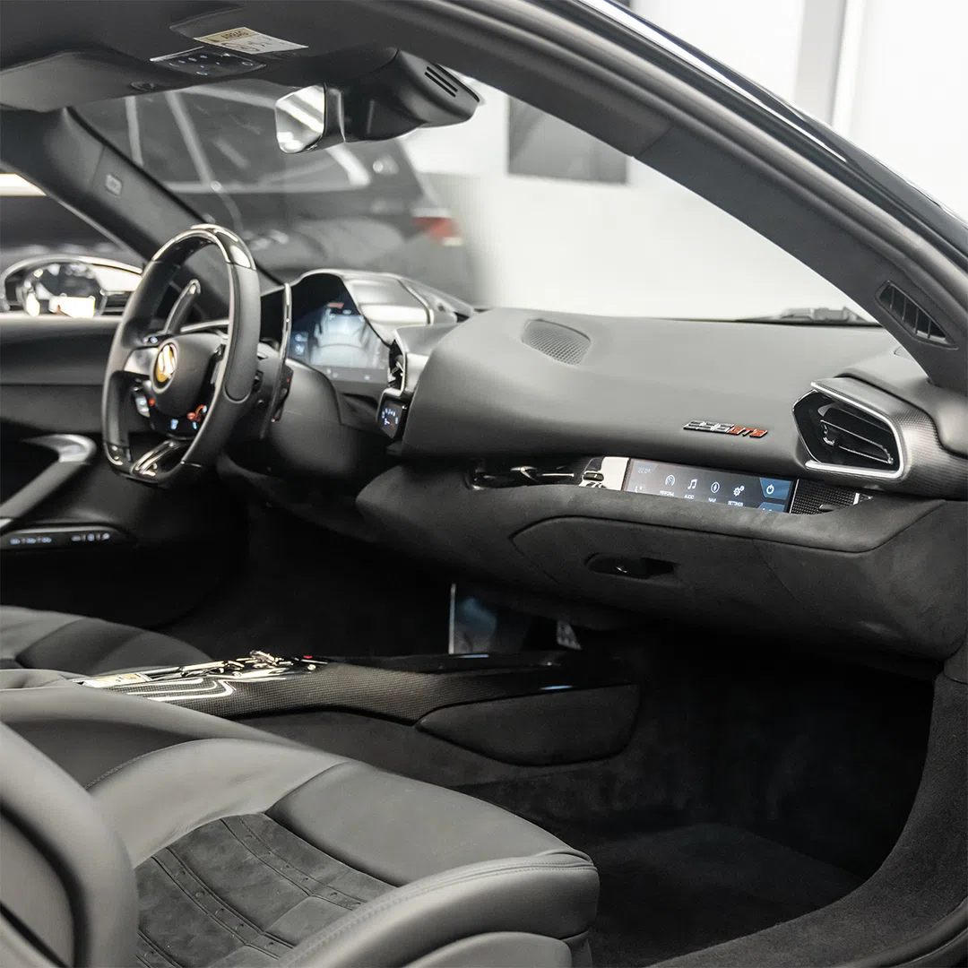 2023 FERRARI 296 GTB interior, dashboard