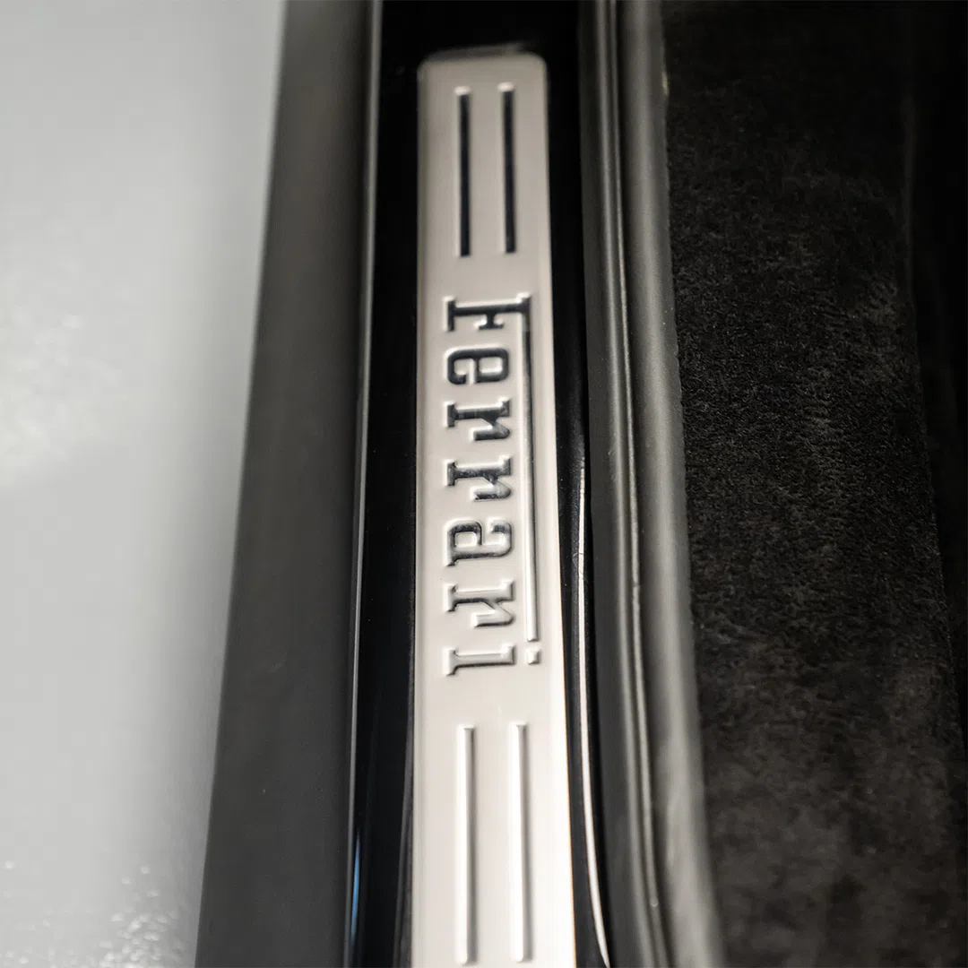 2023 FERRARI 296 GTB interior, door sill