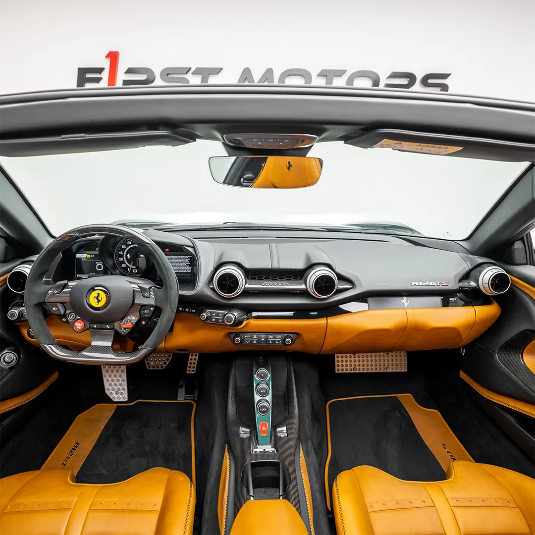 2021 Ferrari 812 GTS Tailor Made interior, dashboard