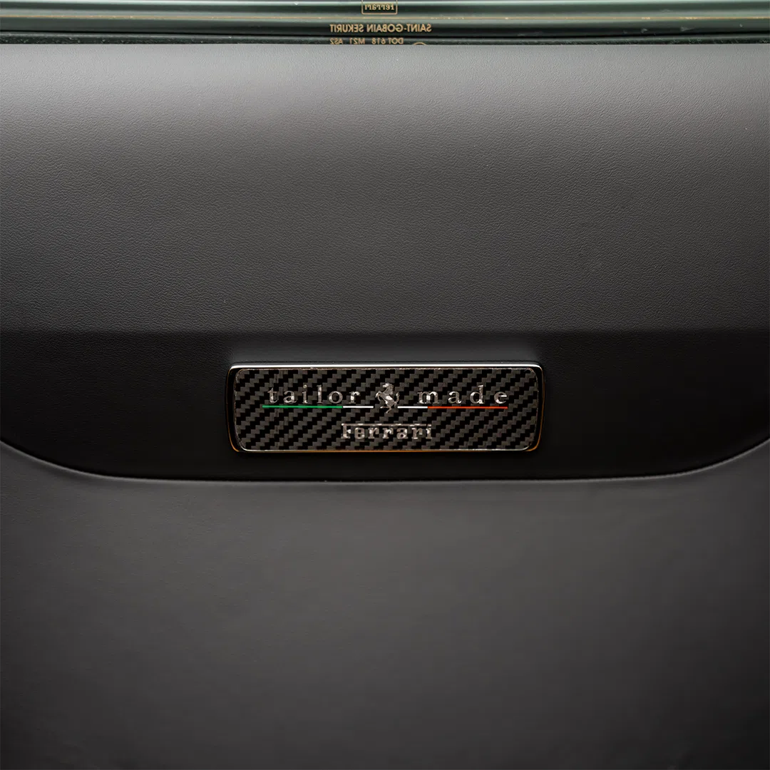 2021 Ferrari 812 GTS Tailor Made interior, door sill