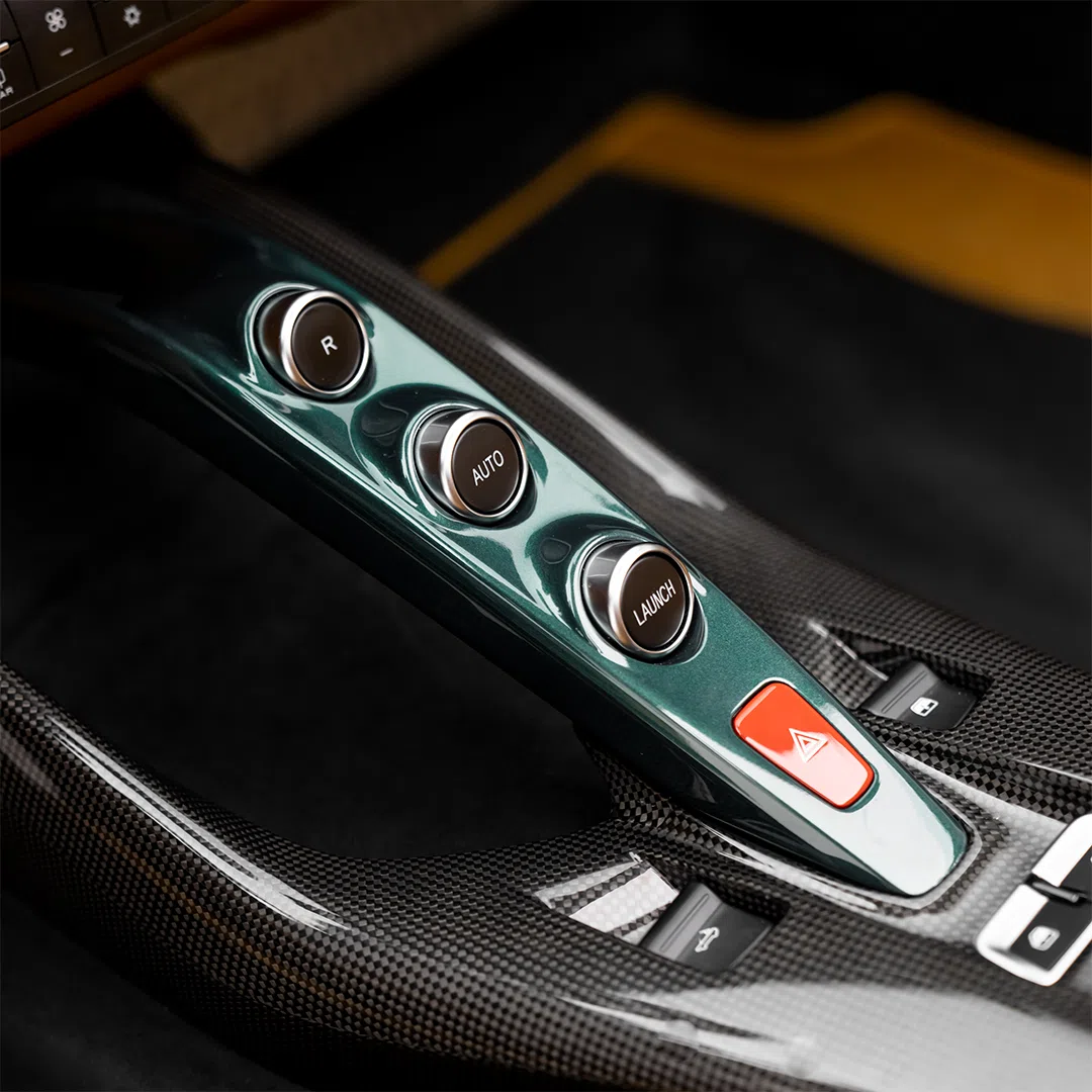 2021 Ferrari 812 GTS Tailor Made interior, center console