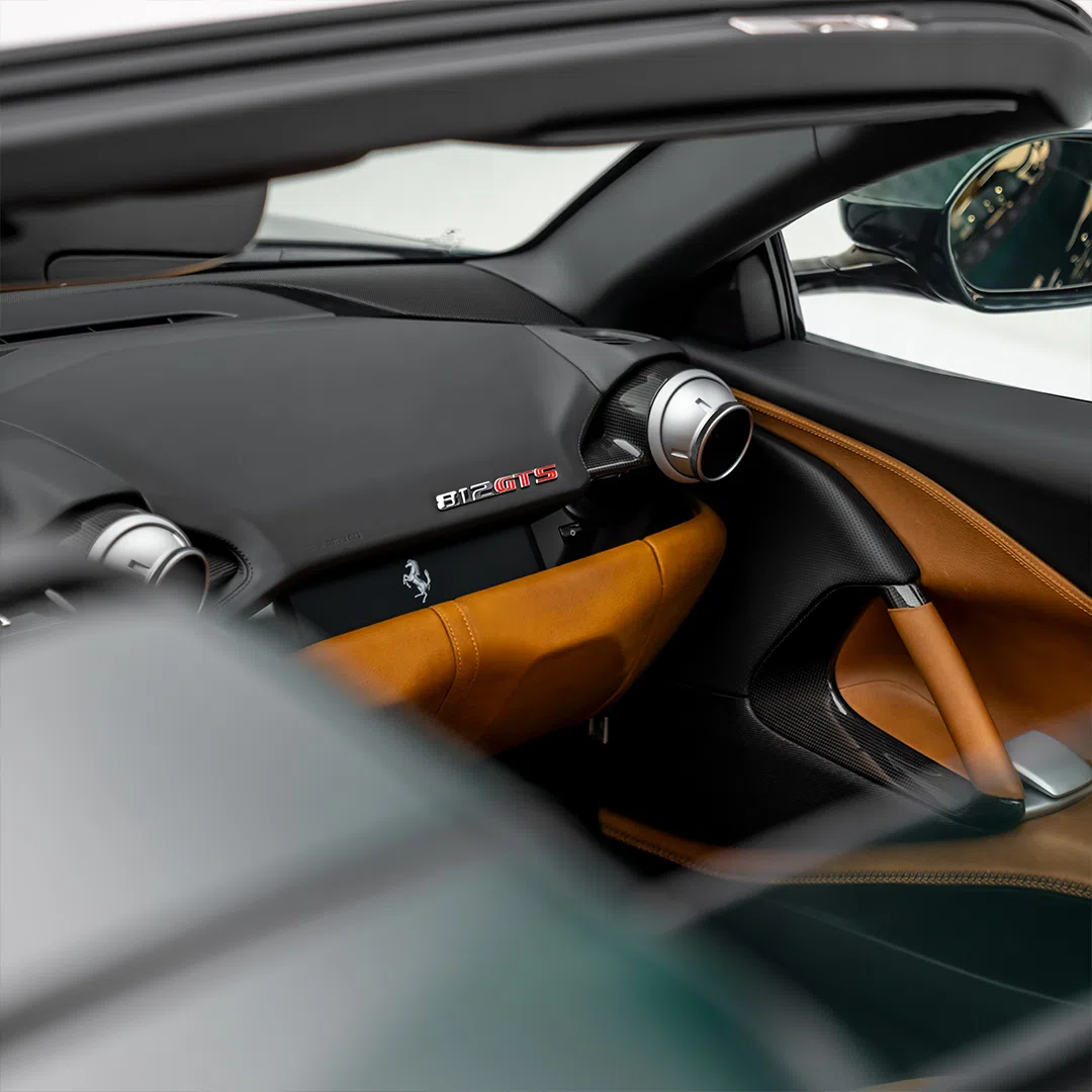 2021 Ferrari 812 GTS Tailor Made interior, door panel