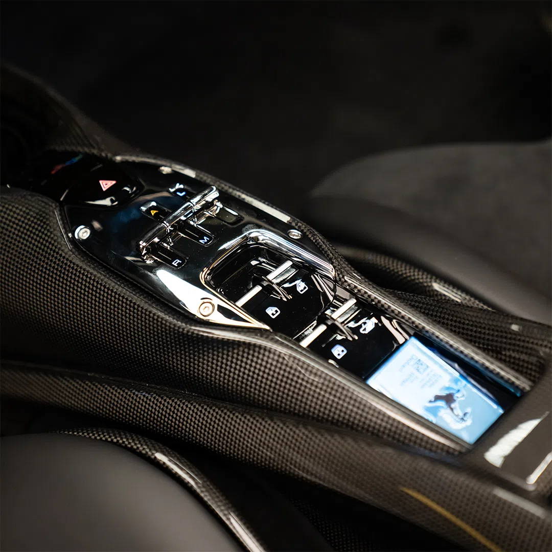 2023 Ferrari SF90 Spider Assetto Fiorano interior, center console