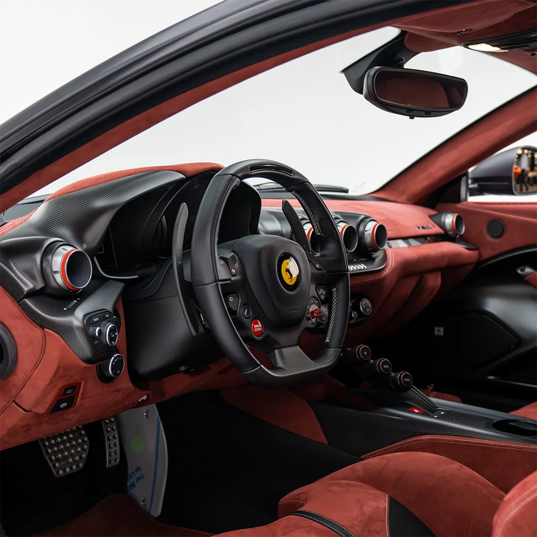 2016 Ferrari F12tdf interior, dashboard