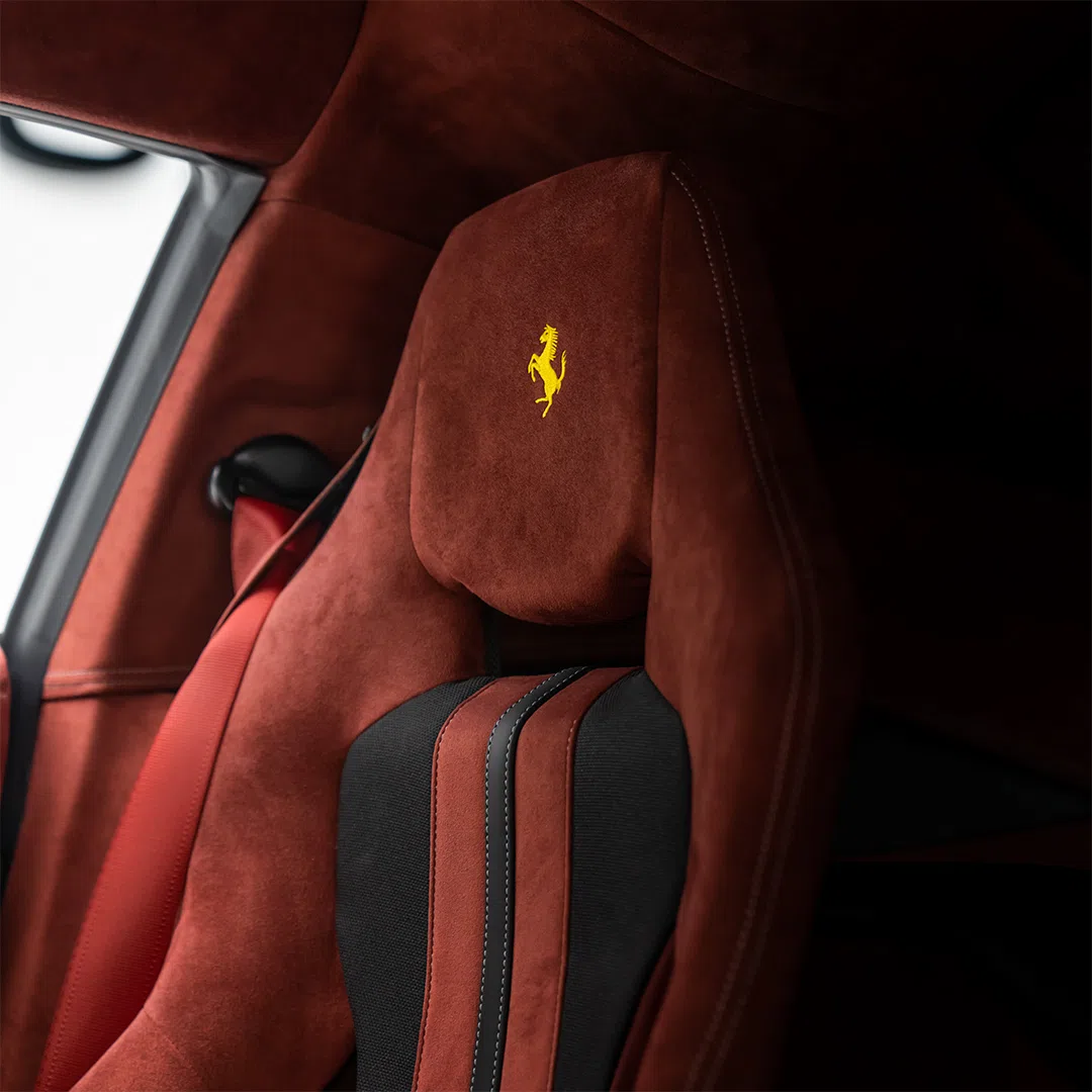 2016 Ferrari F12tdf interior, seats