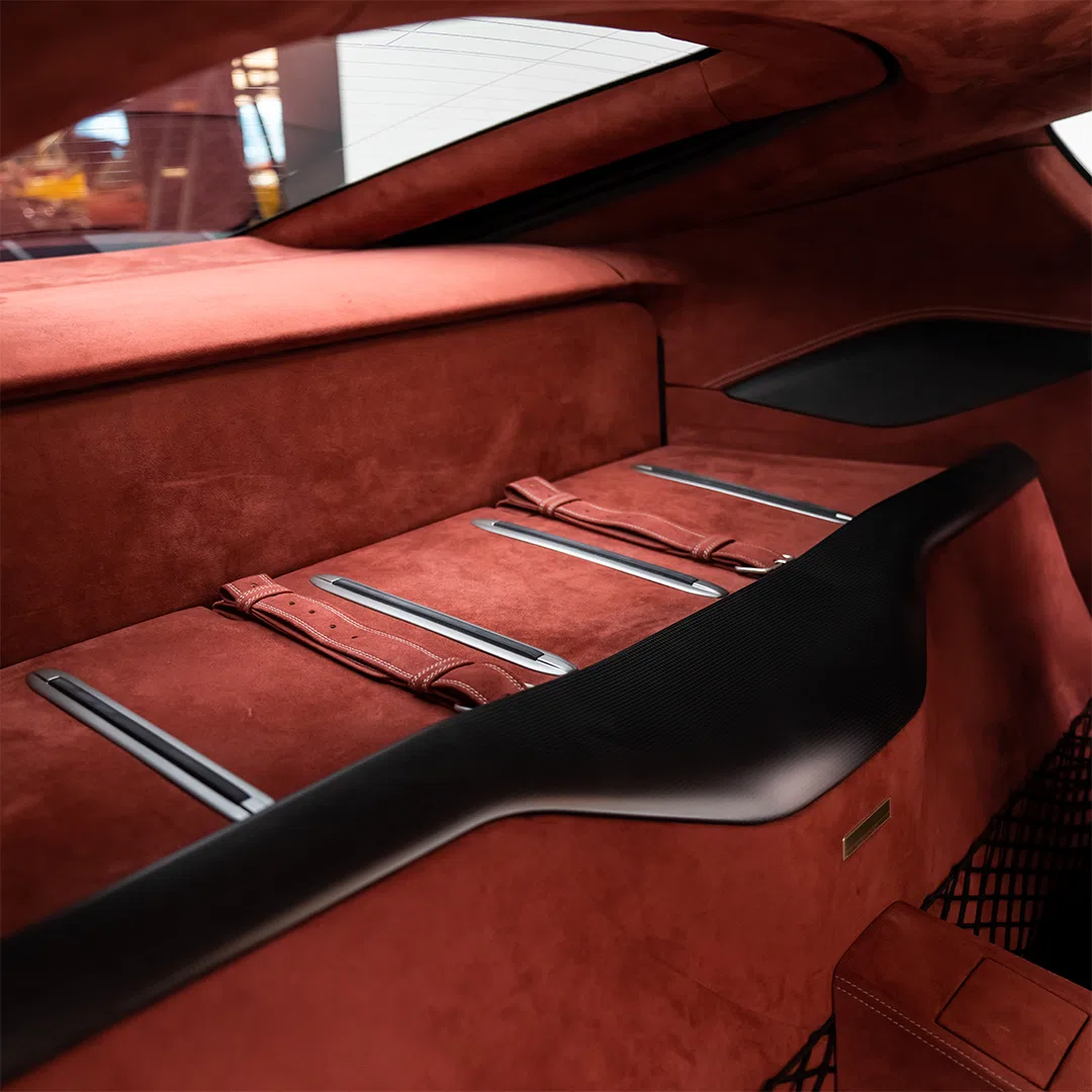 2016 Ferrari F12tdf interior, seats