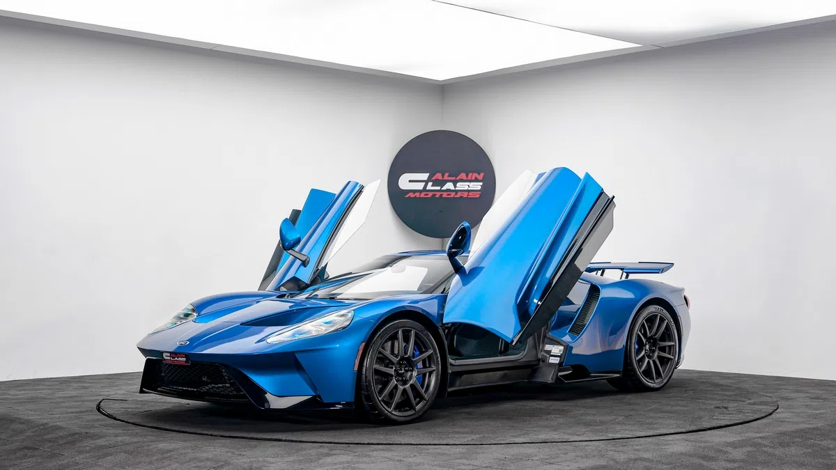 2019 Ford GT for sale, exterior, Blue