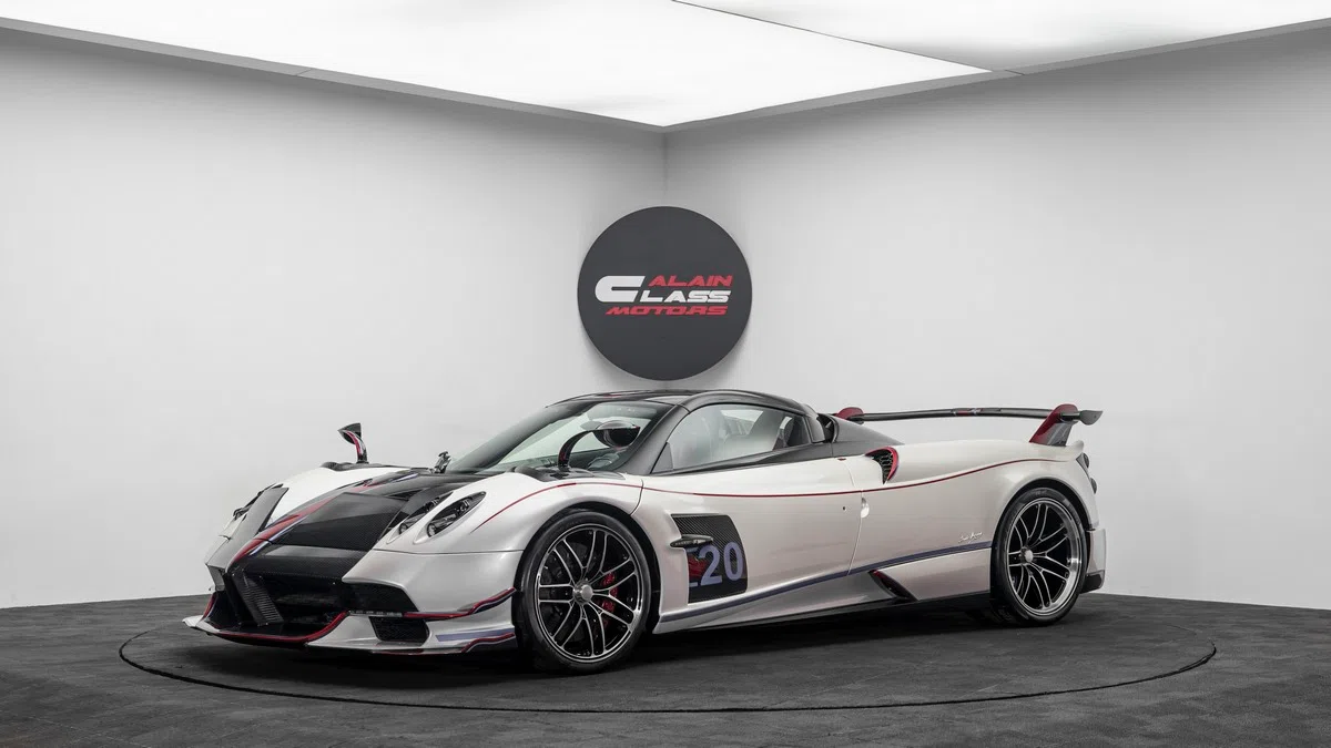 2020 Pagani Huayra Roadster BC for sale, exterior, White