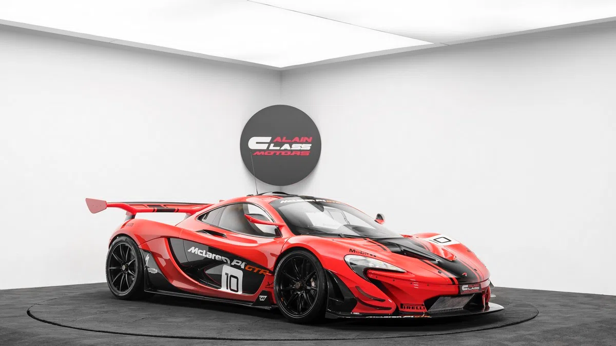 2015 McLaren P1 GTR for sale, exterior, Red