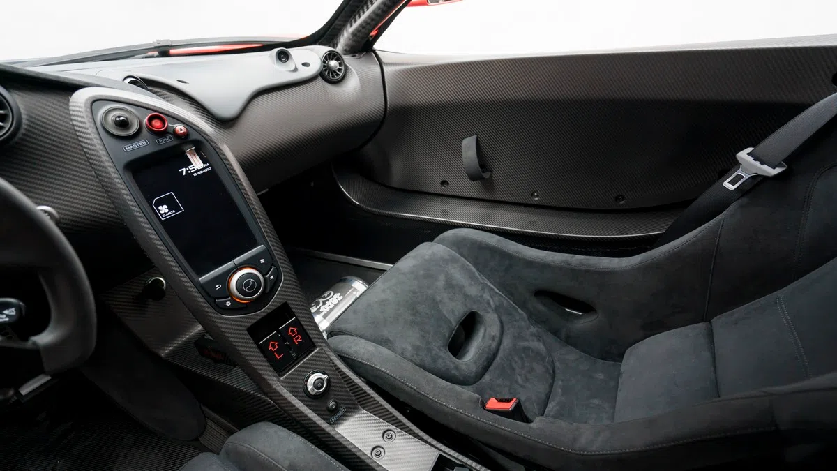 2015 McLaren P1 GTR interior
