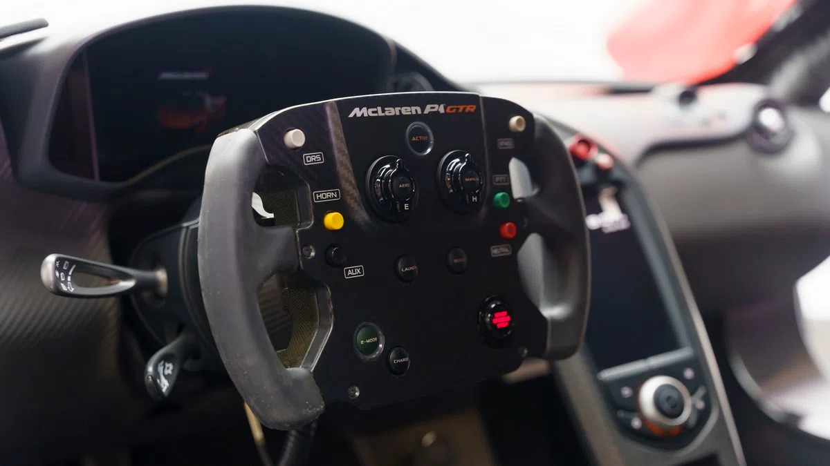 2015 McLaren P1 GTR interior