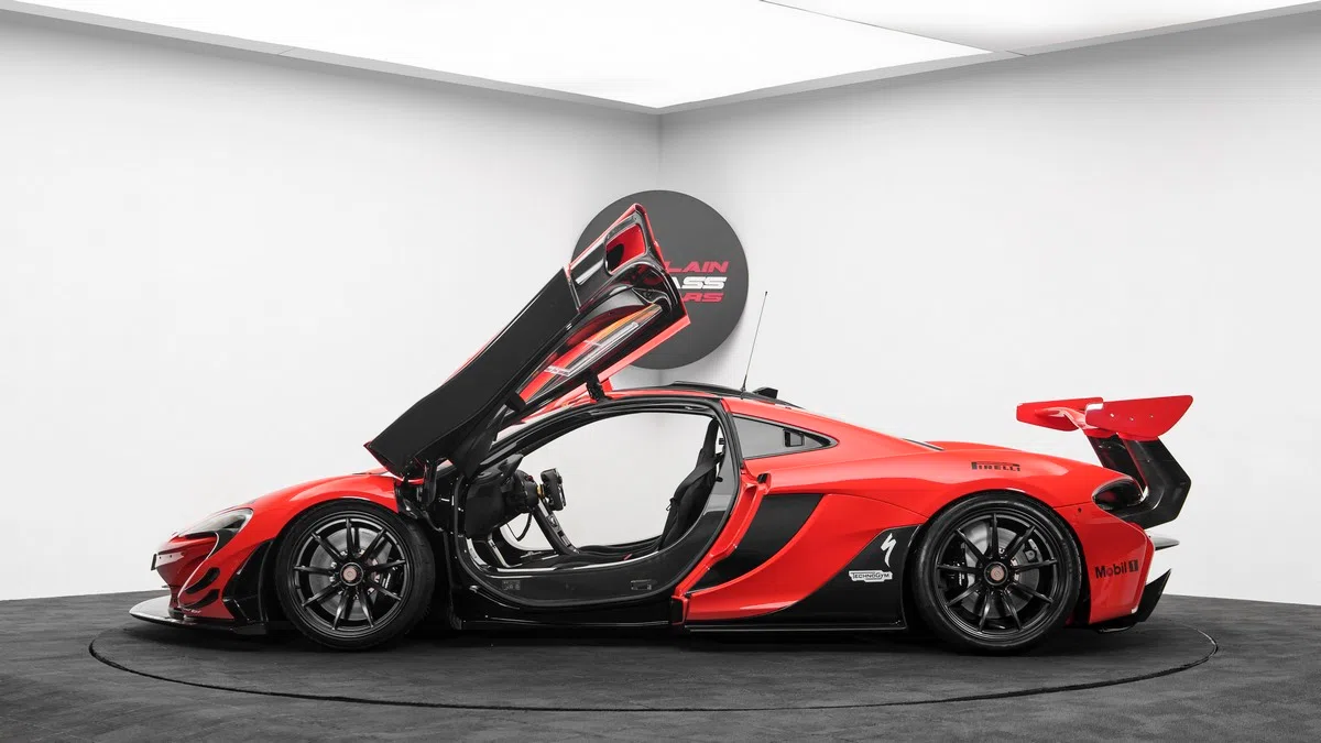 2015 McLaren P1 GTR for sale, exterior, Red