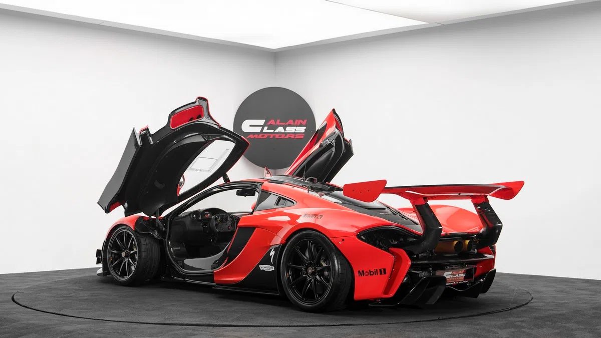 2015 McLaren P1 GTR for sale, exterior, Red
