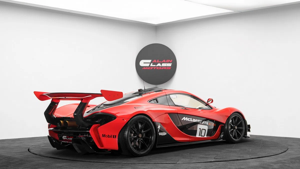 2015 McLaren P1 GTR for sale, exterior, Red