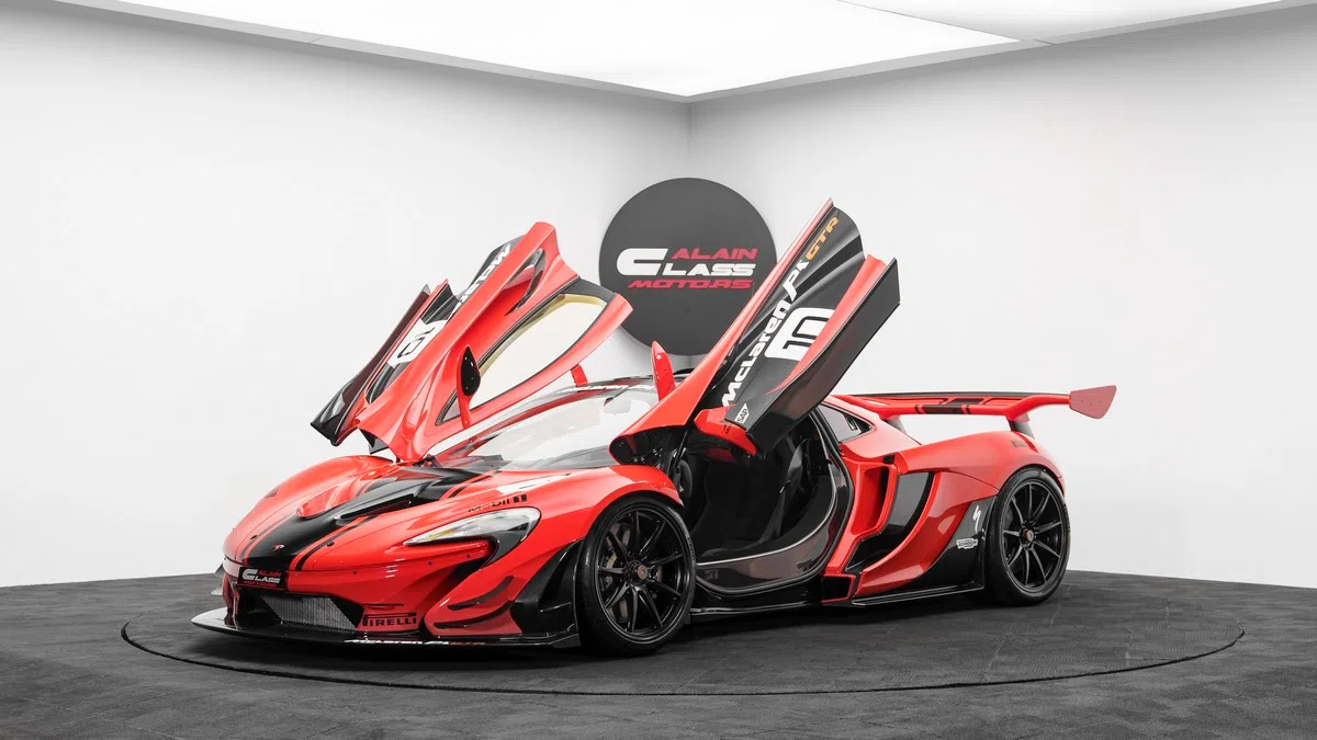 2015 McLaren P1 GTR for sale, exterior, Red