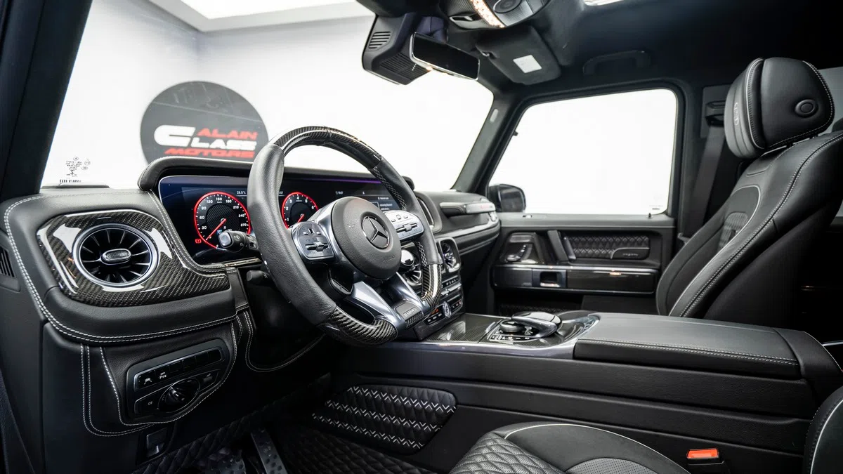 2021 BRABUS G 900 Rocket Edition interior, dashboard