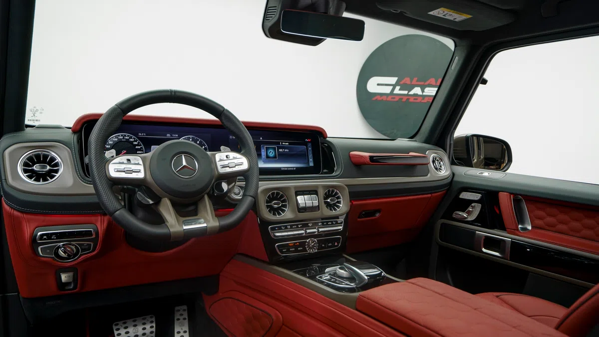 2022 BRABUS G 800 interior, dashboard
