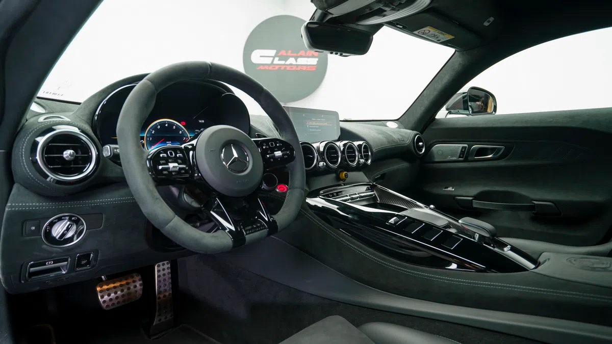 2021 Mercedes-Benz AMG GT Black Series interior, dashboard