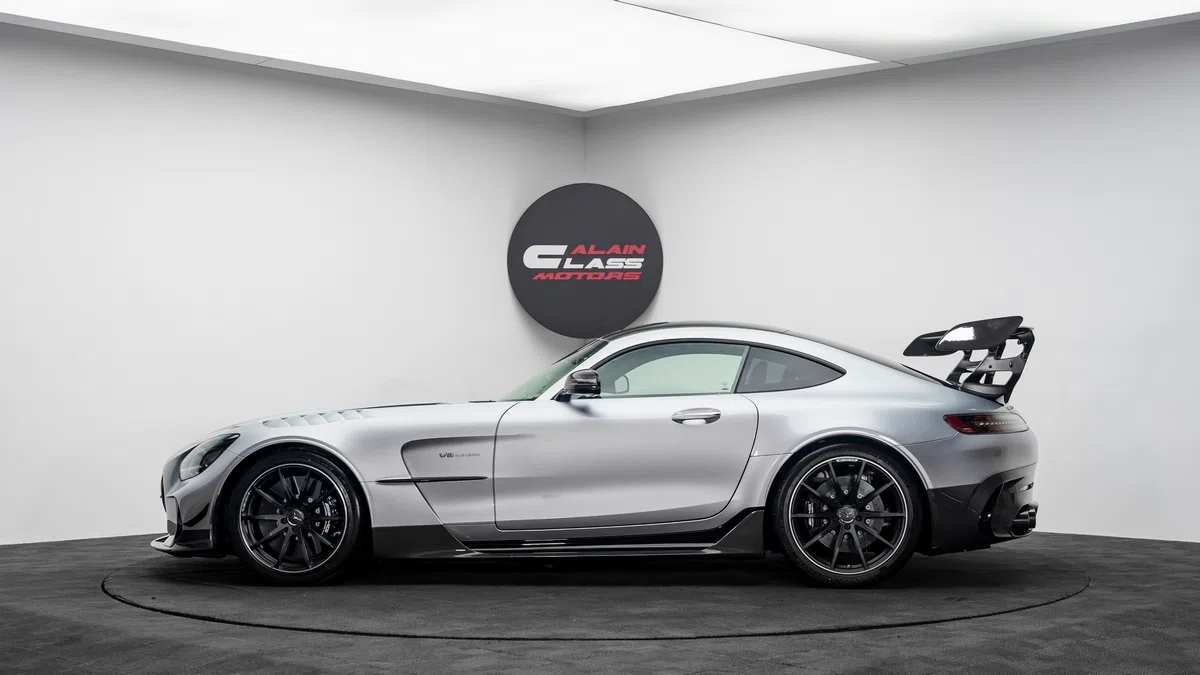 2021 Mercedes-Benz AMG GT Black Series, side profile