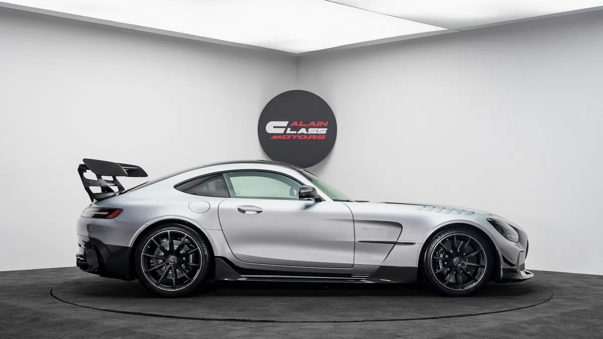 2021 Mercedes-Benz AMG GT Black Series, side profile
