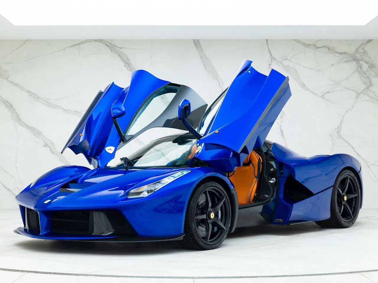 2018 Ferrari LaFerrari for sale, exterior, Blu Elettrico
