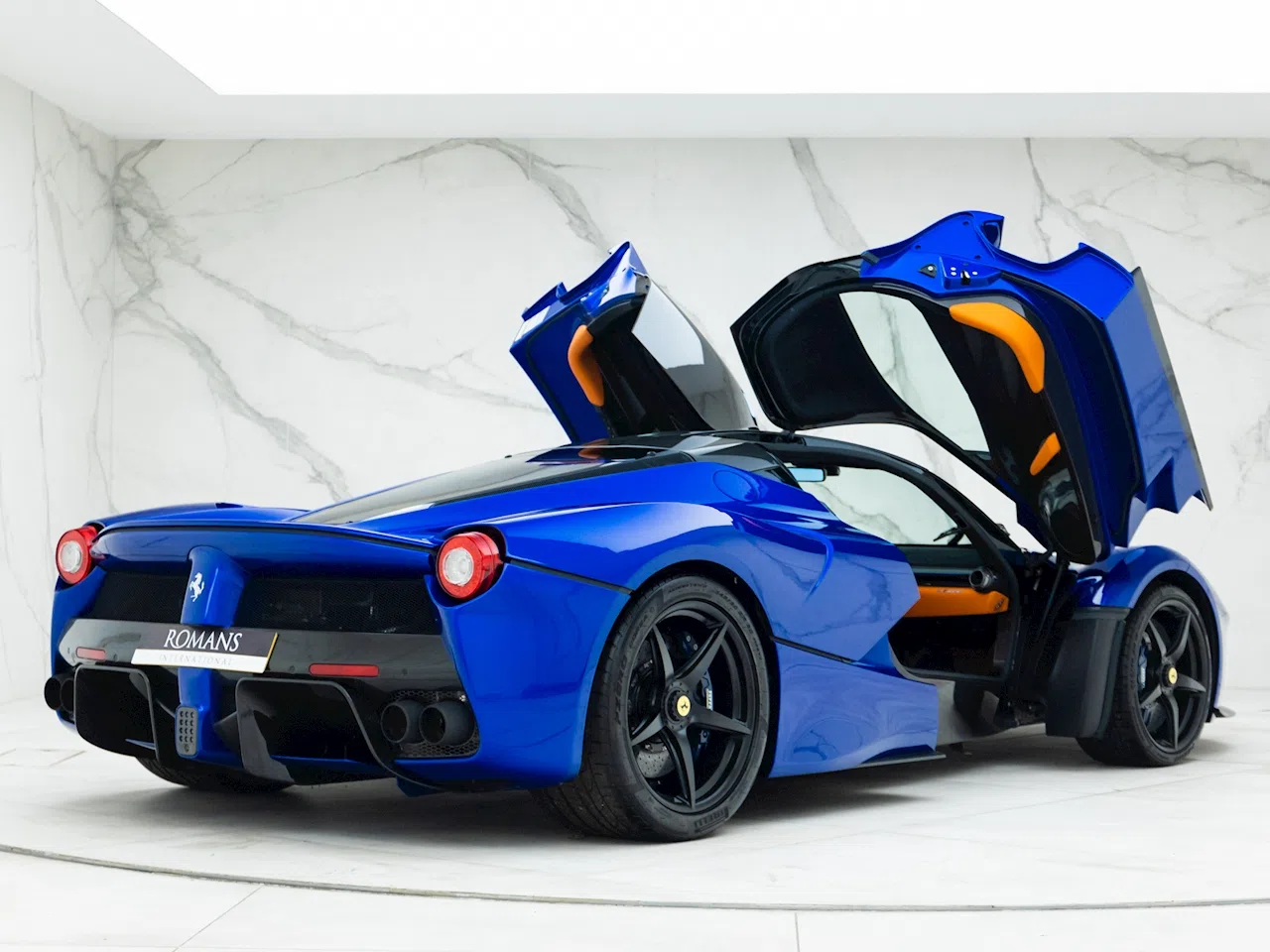 2018 Ferrari LaFerrari for sale, exterior, Blu Elettrico