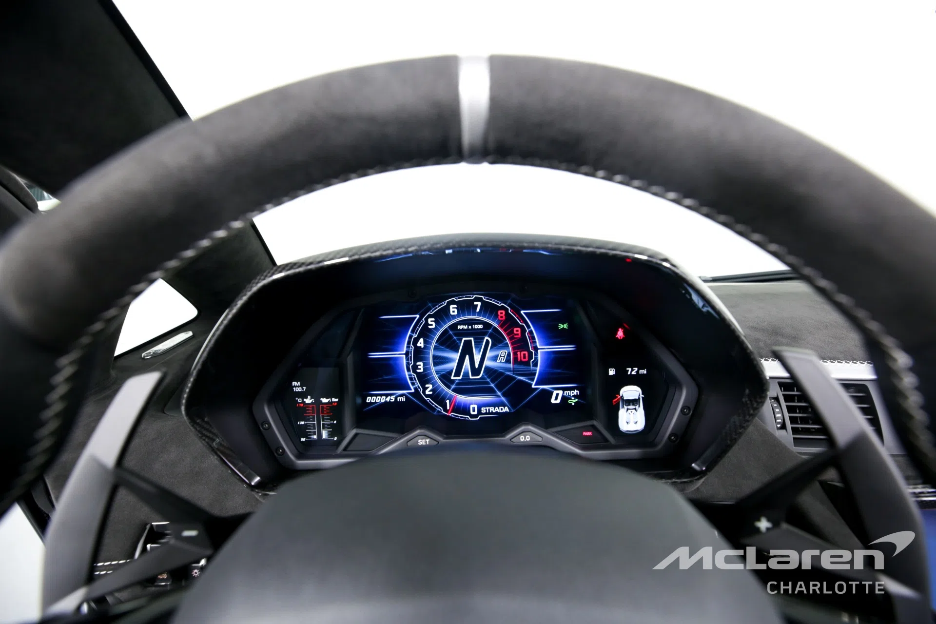 2022 LAMBORGHINI Aventador LP 780-4 Ultimae Roadster interior, Nero Cosmus