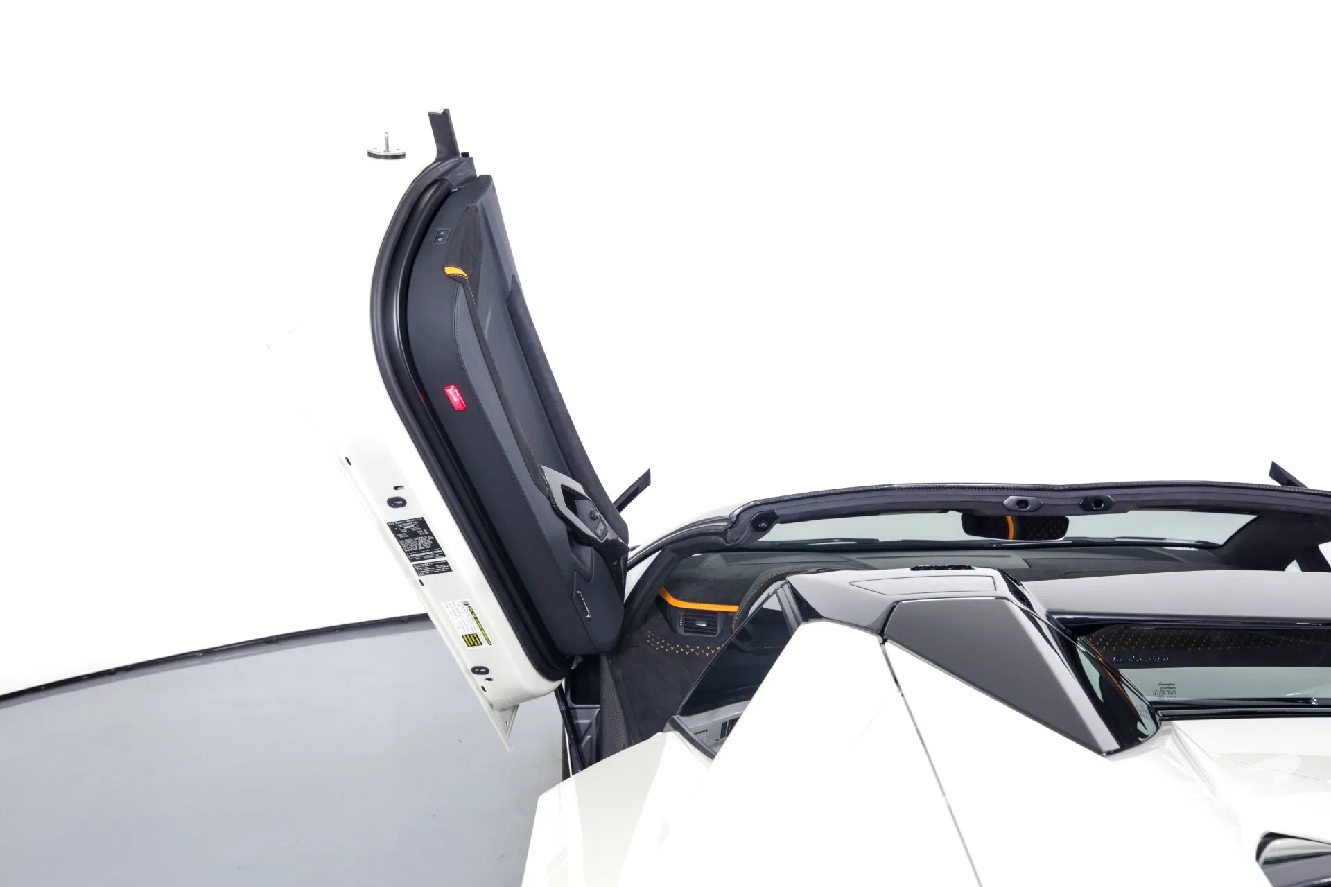 2022 Lamborghini Aventador LP 780-4 Ultimae Roadster for sale, exterior, Balloon White Pearl