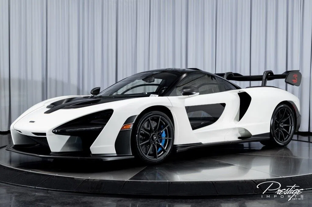 2019 McLaren Senna - MSO for sale, exterior, White